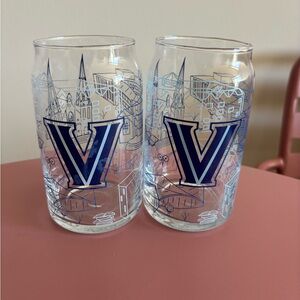 Villanova University Glass Set